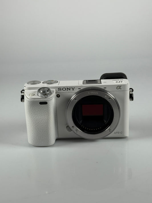 Sony white a6000 Digital mirrorless Camera infrared converted IR