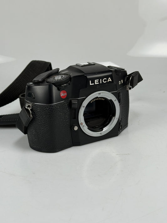 Leica R9 Black Chrome 35mm SLR Body Film Camera body