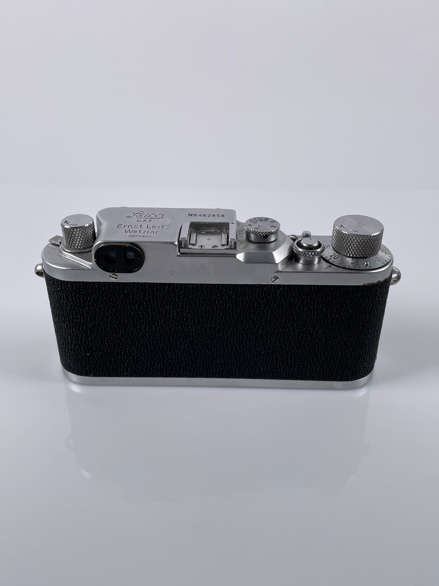 Leica IIIC Shark skin 35mm chrome Rangefinder film camera