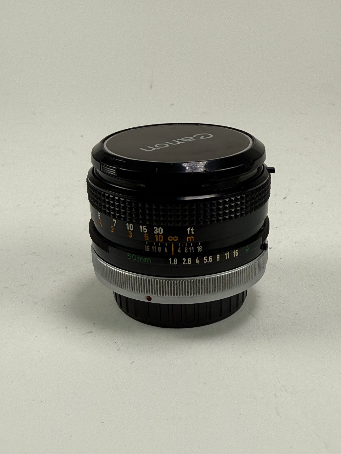 Canon 50mm F1.8 SC FD mount lens