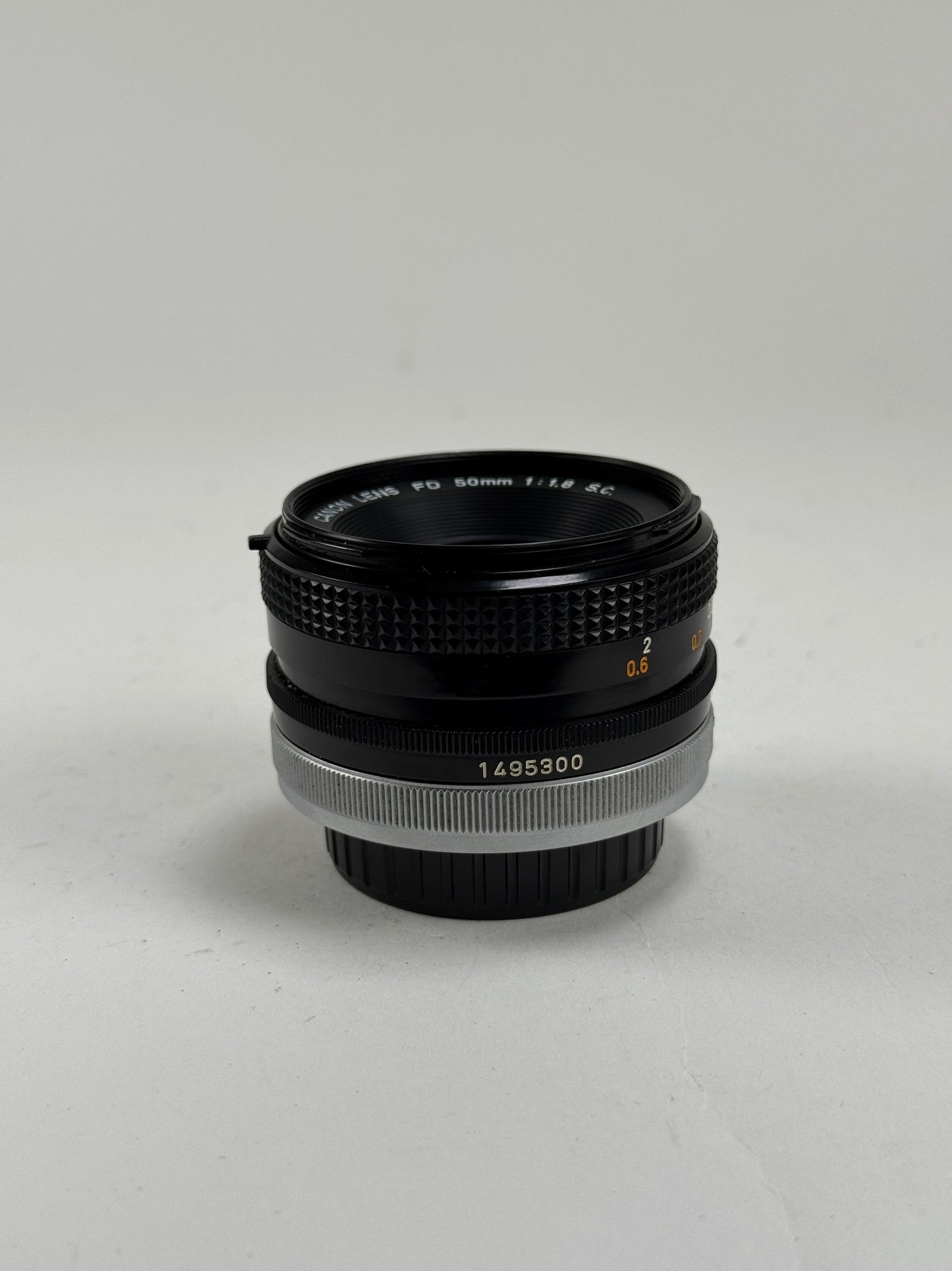 Canon 50mm F1.8 SC FD mount lens