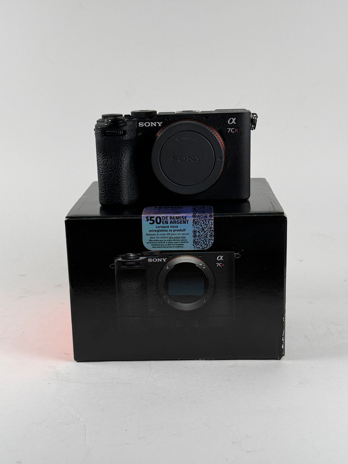 Sony a7CR ILCE-7CR Mirrorless Black Camera Body (Shutter Count: 1669)