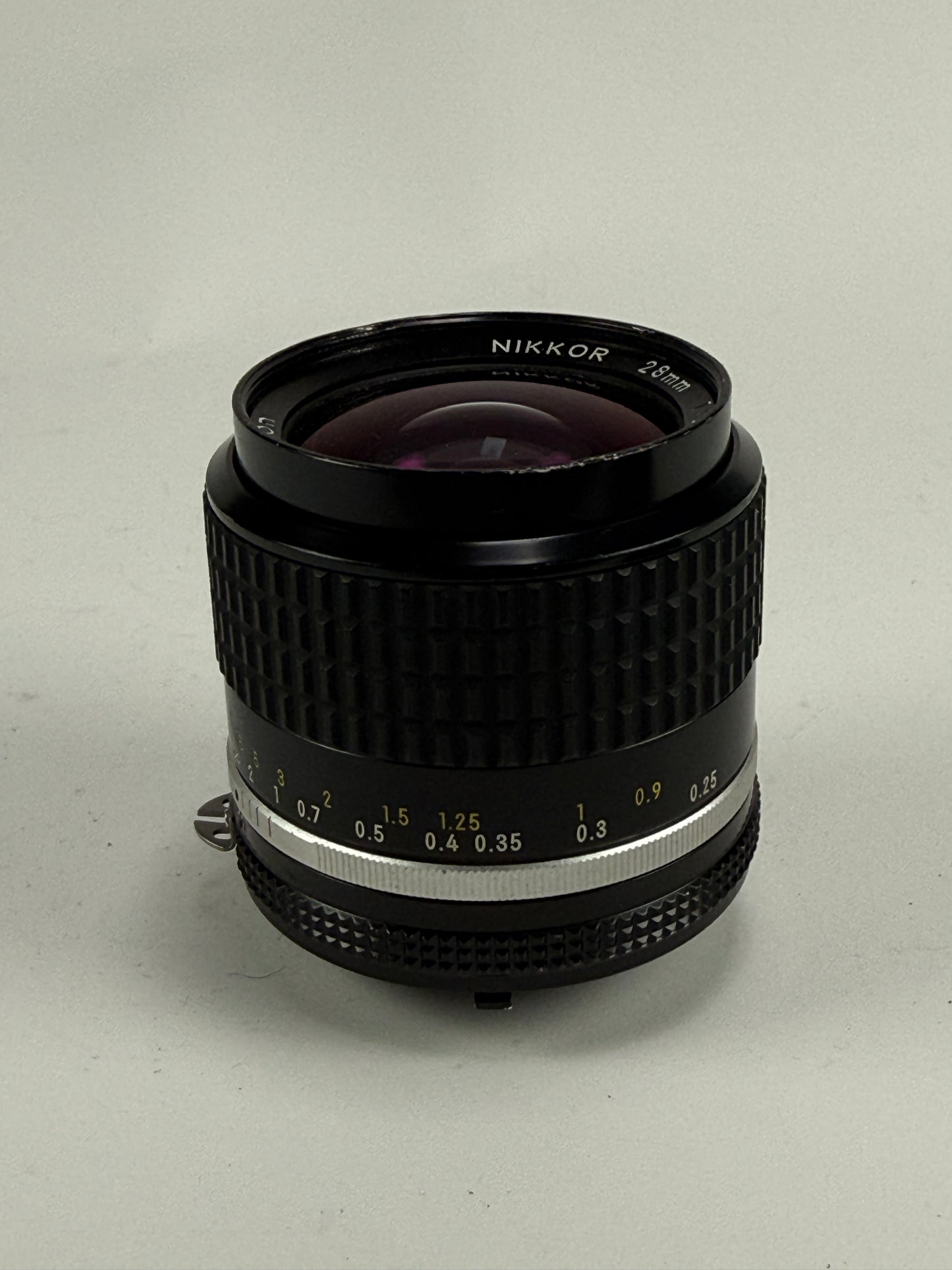 Nikon Ais NIKKOR 28mm f2 MF Lens manual focus