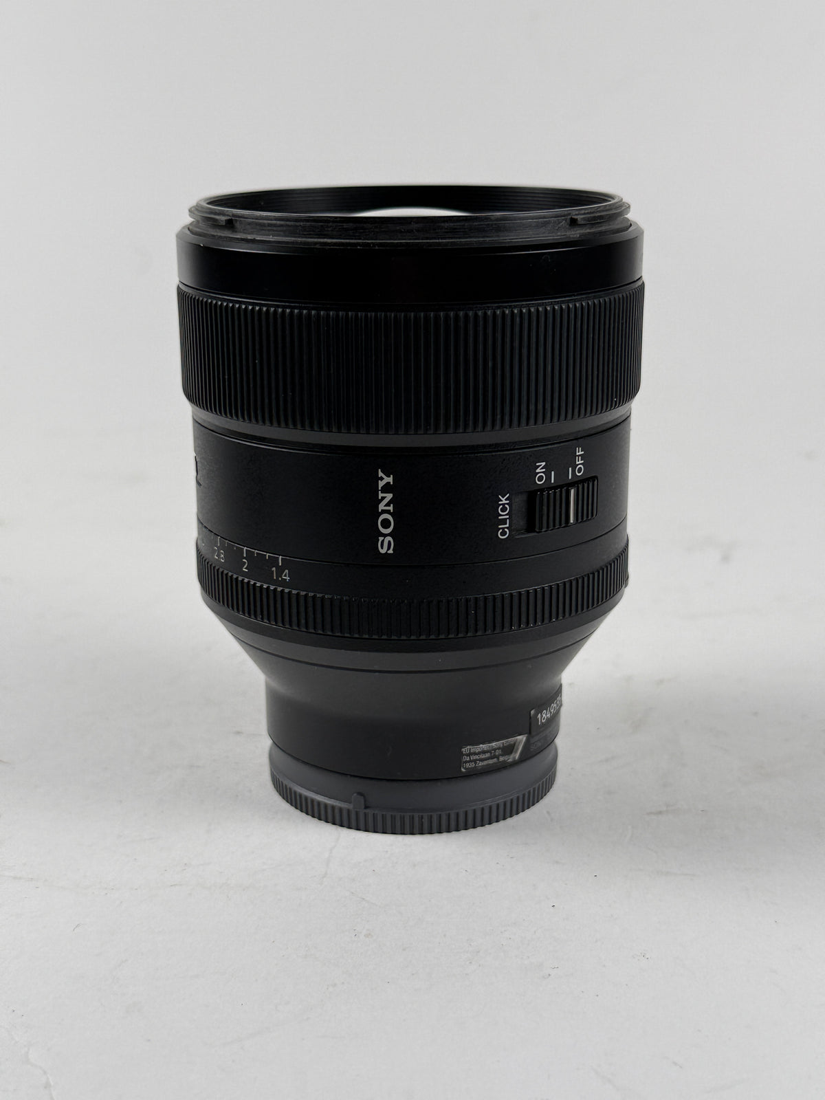 Sony FE 85mm f1.4 GM Full-Frame Prime G-Master Lens