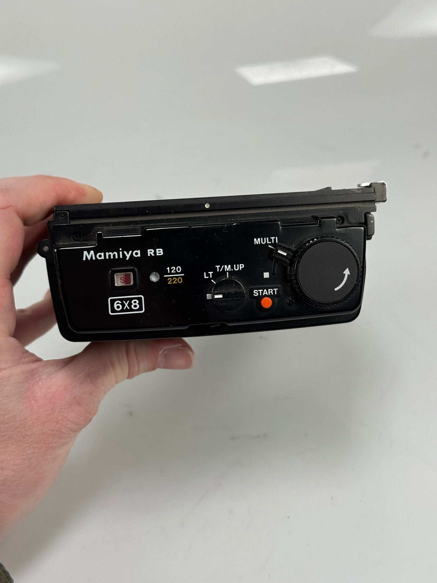 Mamiya RB 6x8 120 220 MOTOROID FILM BACK