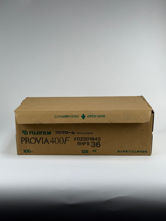 Fujifilm Fujichrome Provia 400F ISO 400 135 RHP III 36 - 100 rolls 35mm Film