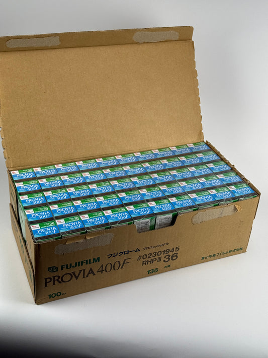 Fujifilm Fujichrome Provia 400F ISO 400 135 RHP III 36 - 100 rolls 35mm Film