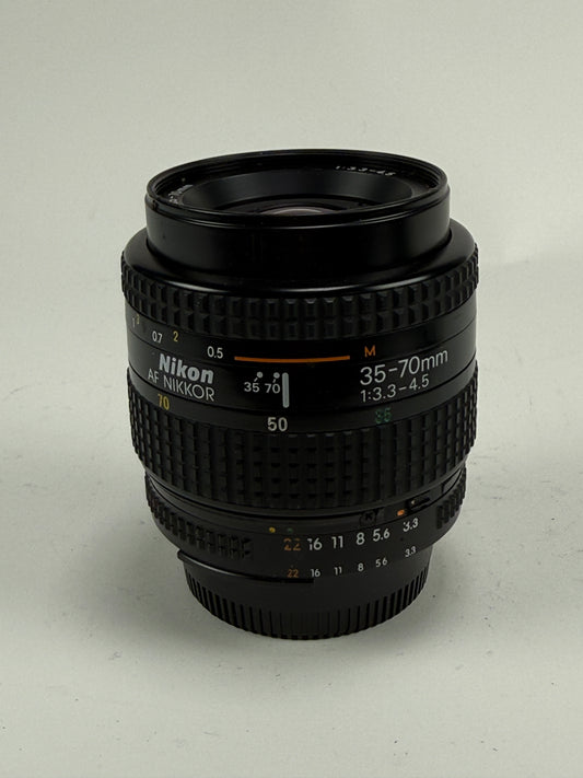 Nikon Nikkor AF 35-70mm f3.3-4.5 lens