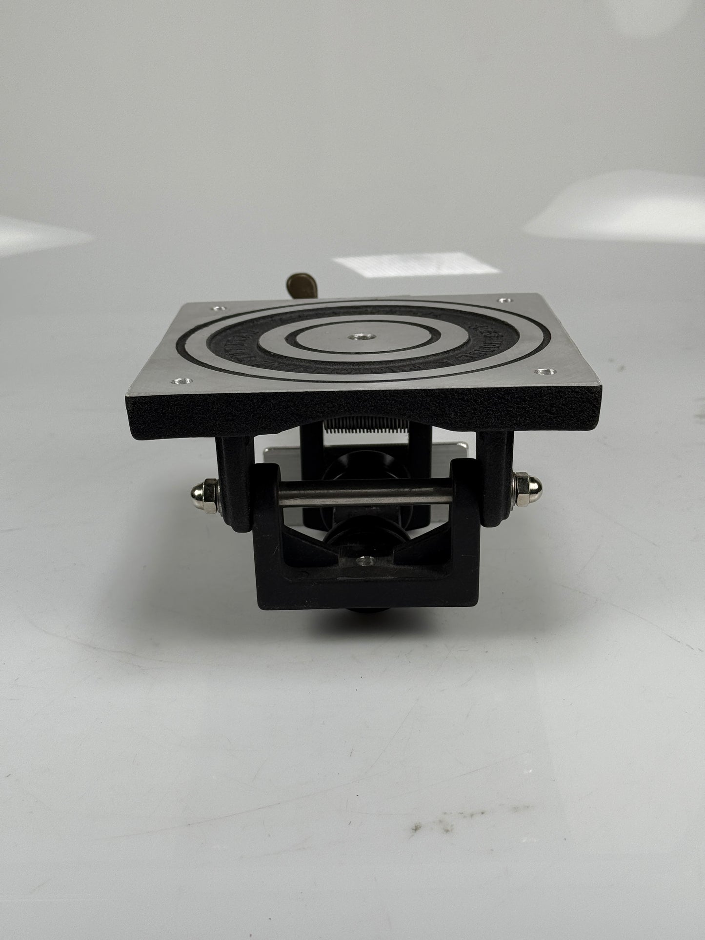 Ries wooden tripod double tilt head vintage