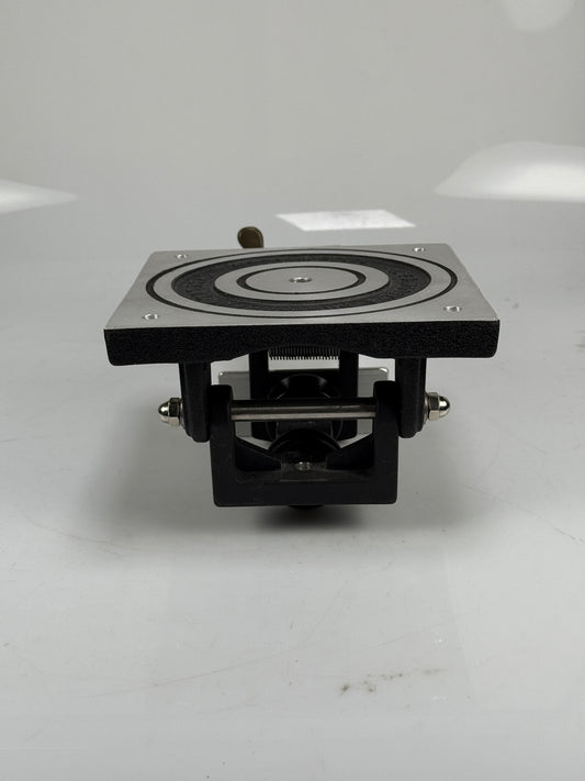 Ries wooden tripod double tilt head vintage
