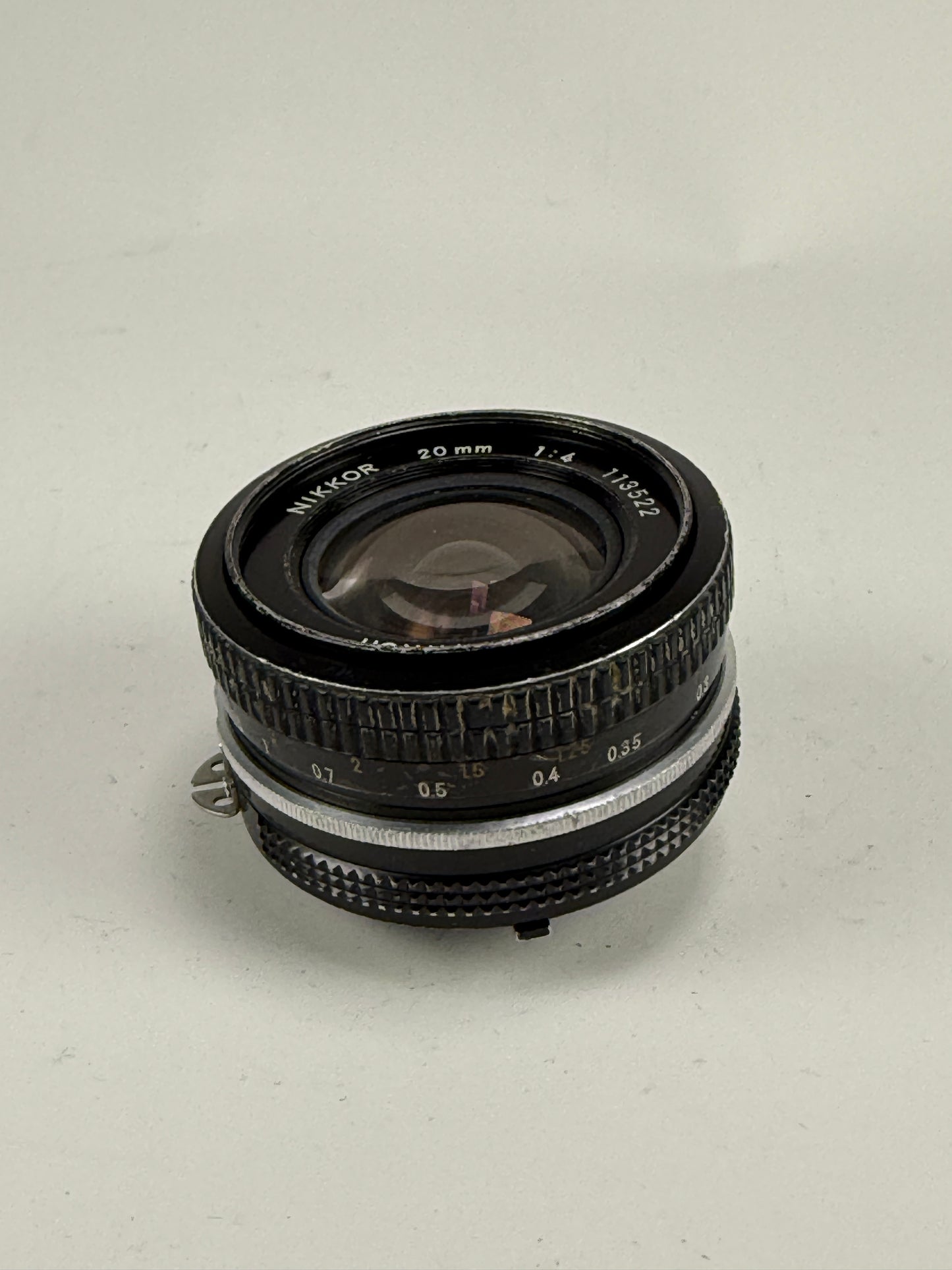 Nikon Nikkor 20mm F4 Ai Manual Focus Lens