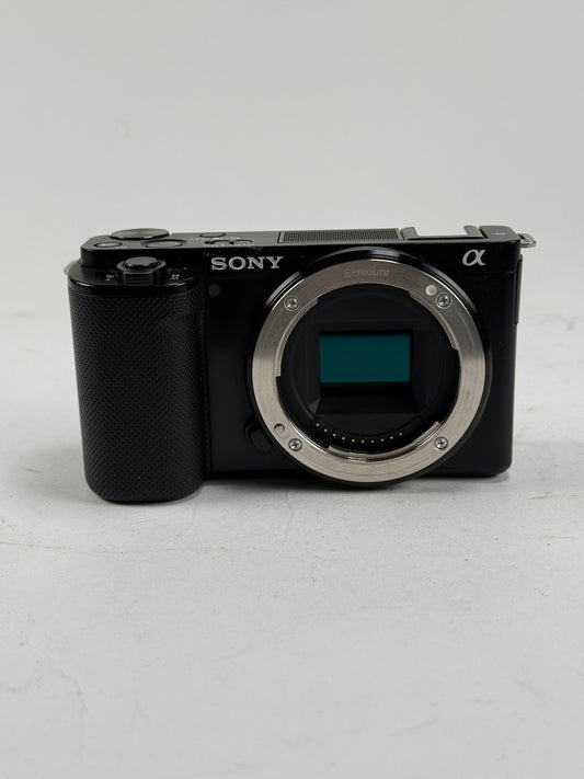Sony ZV-E10 Mirrorless 24.2MP 4K Digital Camera Body - Black