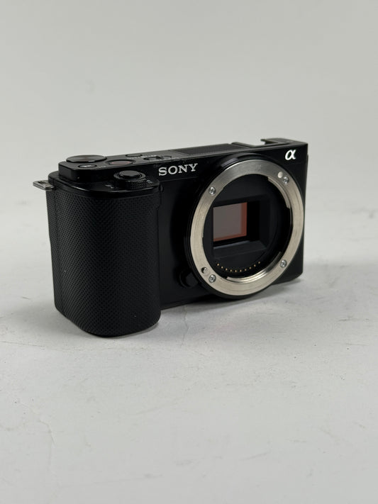 Sony ZV-E10 Mirrorless 24.2MP 4K Digital Camera Body - Black