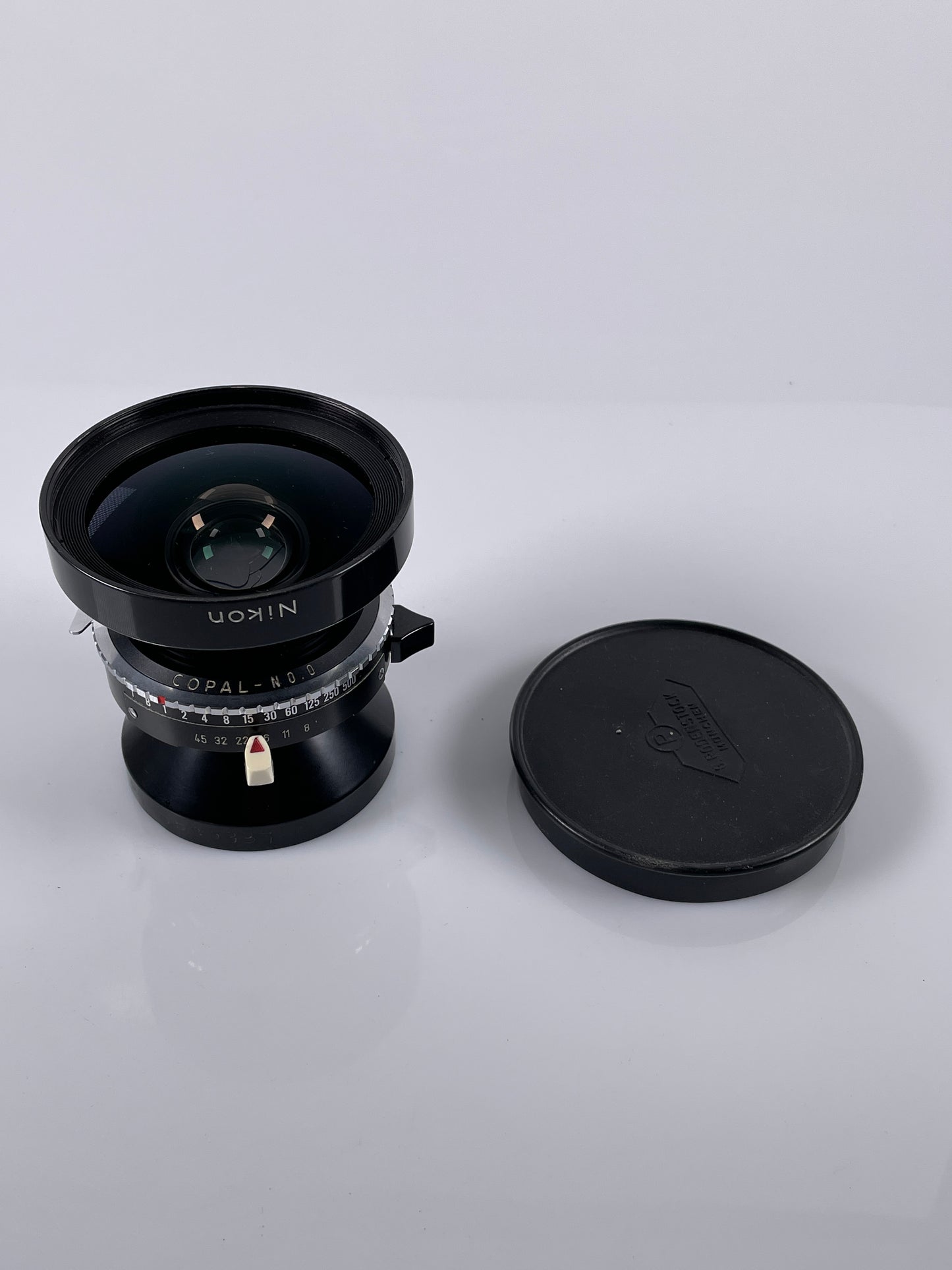 Nikon Nikkor - SW 75mm 4.5 Copal No. 0 large format Lens