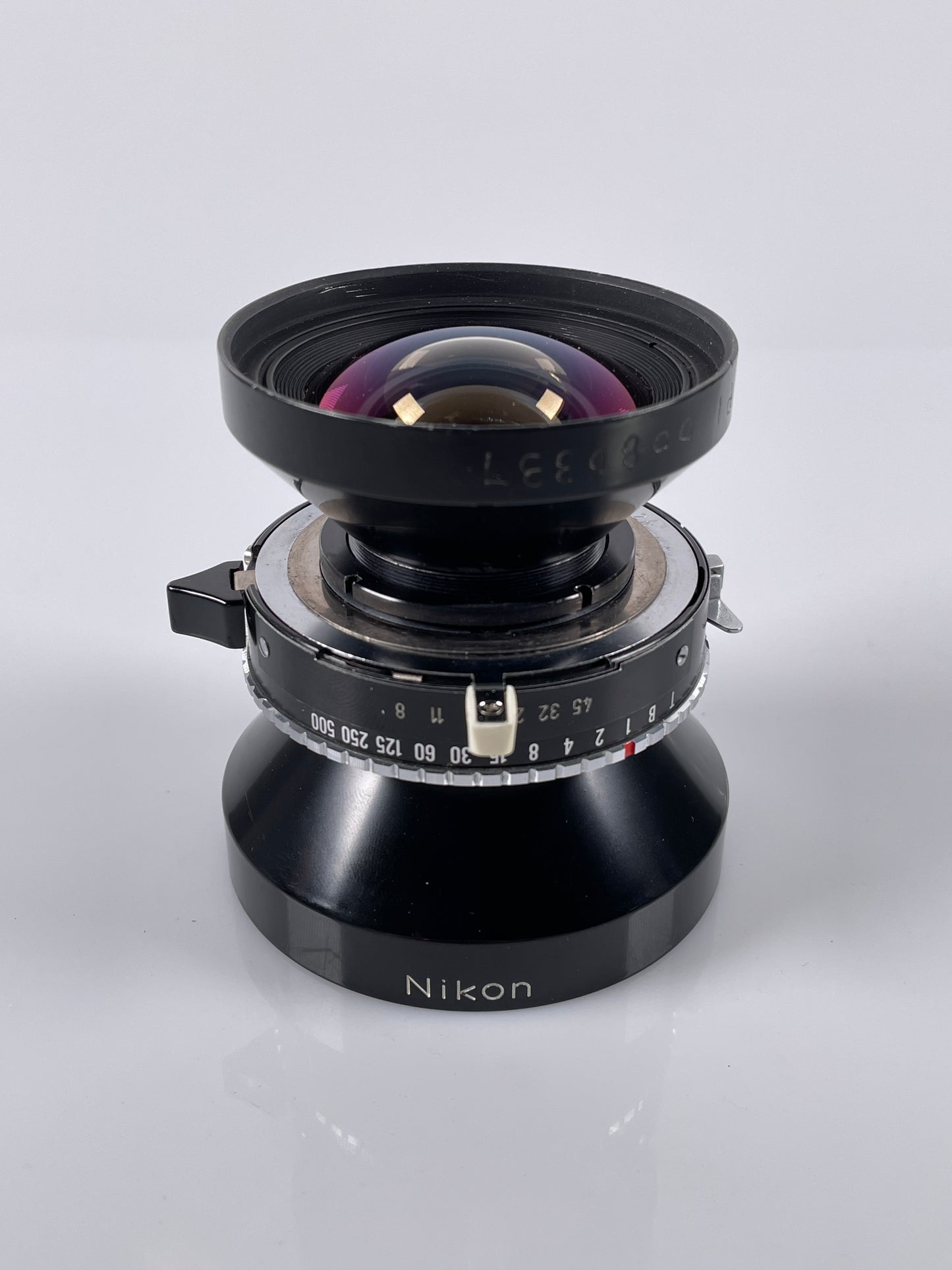 Nikon Nikkor - SW 75mm 4.5 Copal No. 0 large format Lens