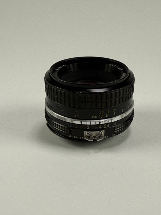 Nikon Nikkor 50mm f1.8 Ai Lens