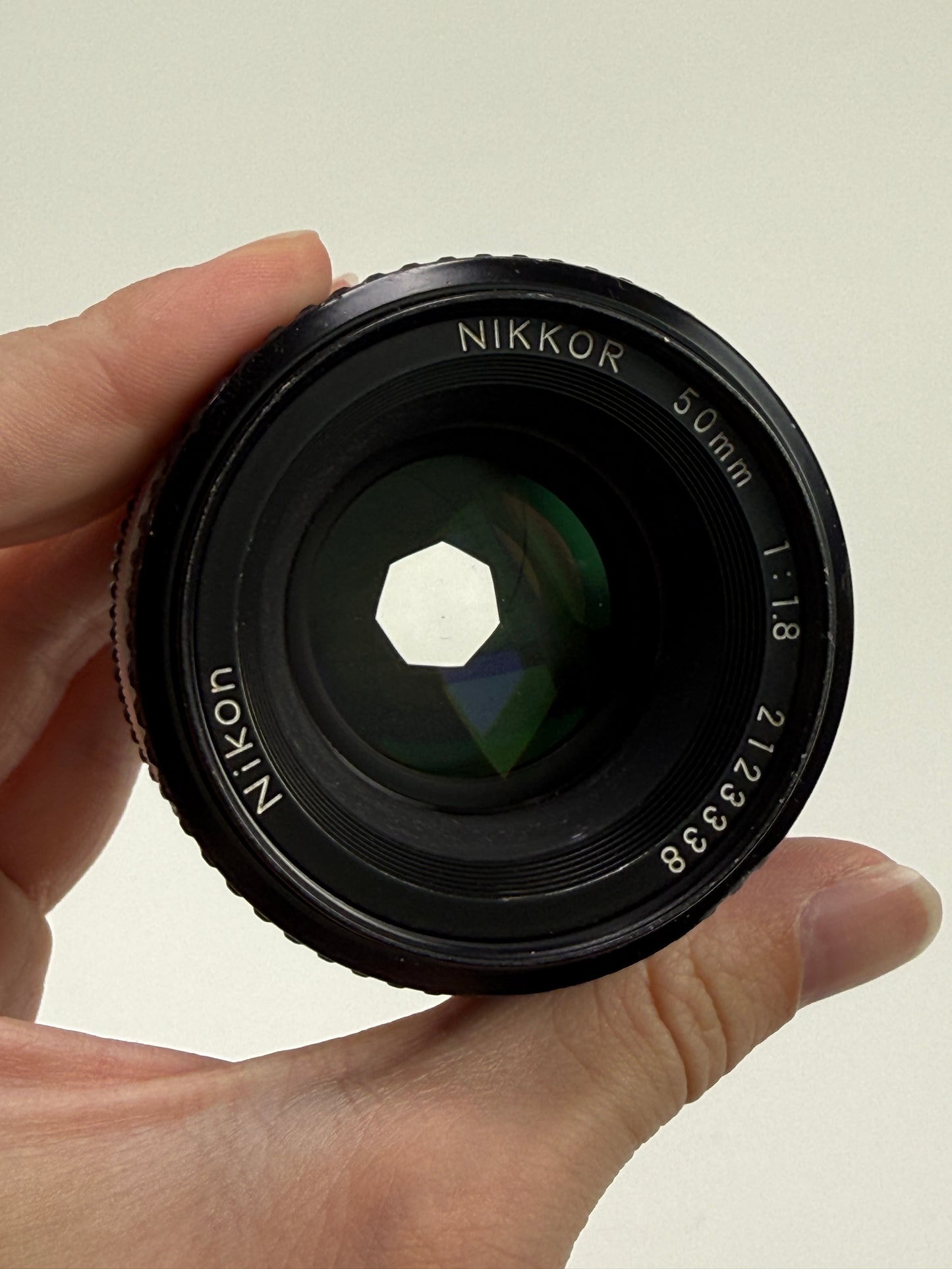 Nikon Nikkor 50mm f1.8 Ai Lens