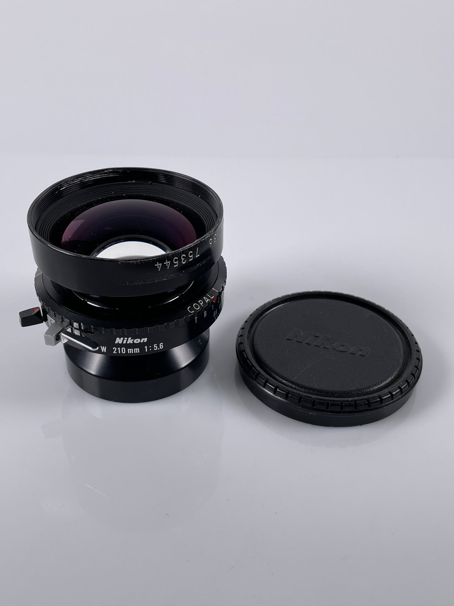 Nikon Nikkor - W 210mm 5.6 large format Lens