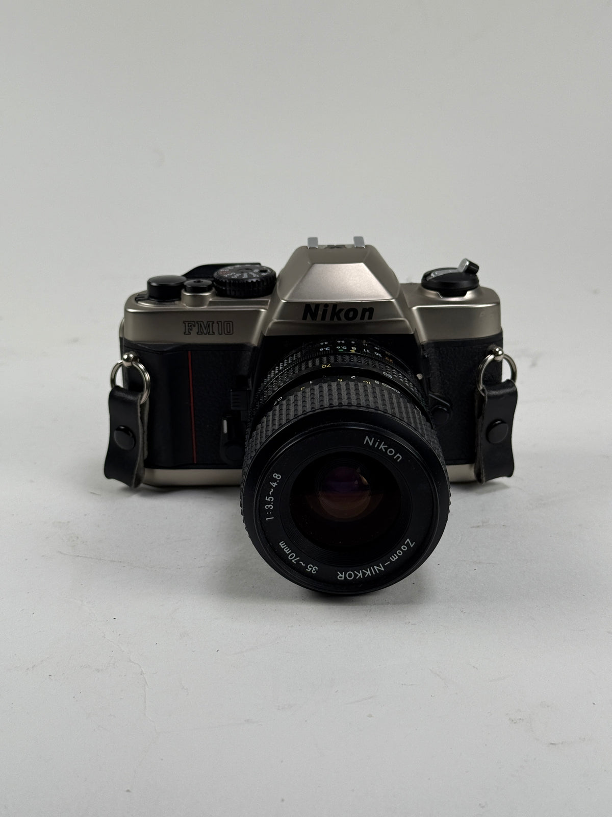 Nikon FM10 35mm SLR Film Camera Ai-s 35-70mm F3.5-4.8 Lens