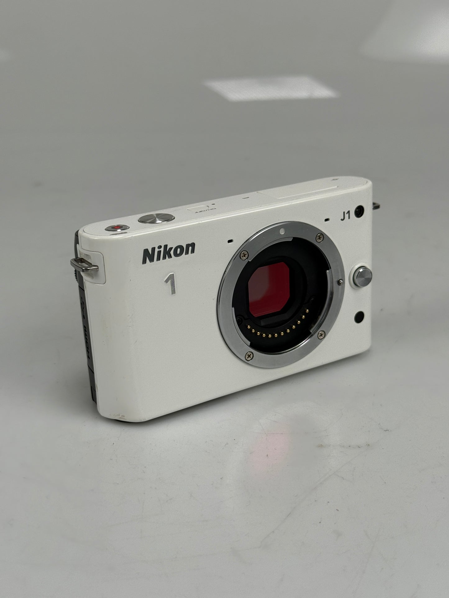 Nikon 1 J1 10.1MP Mirrorless SLR Camera Body White