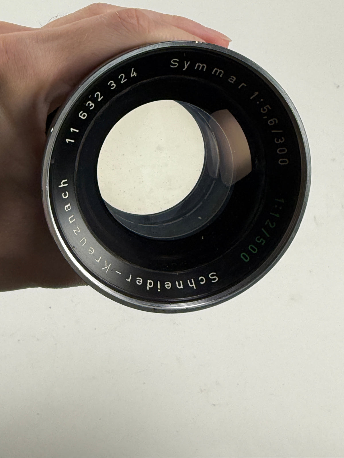 Schneider 300mm f5.6 / 500mm f12 Symmar Convertible Lens