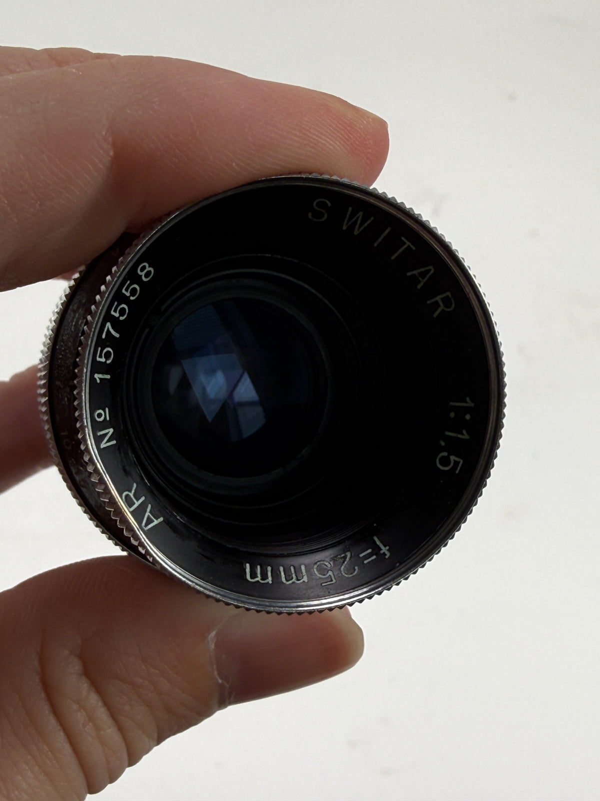 Kern Switar 25mm f1.4 AR Lens Bolex C mount H16