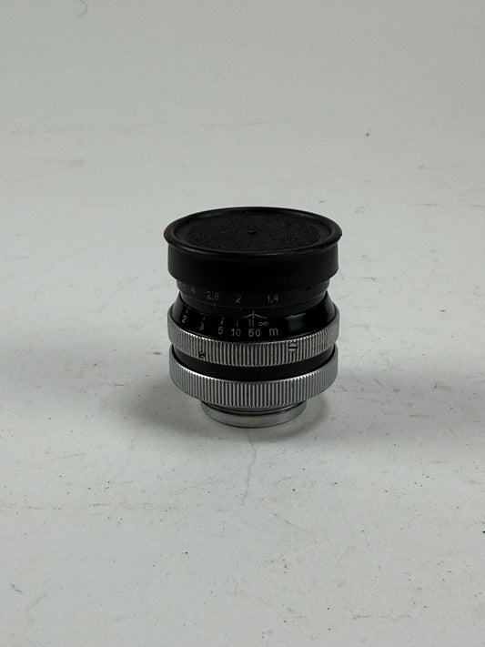 Kern Switar 25mm f1.4 AR Lens Bolex C mount H16
