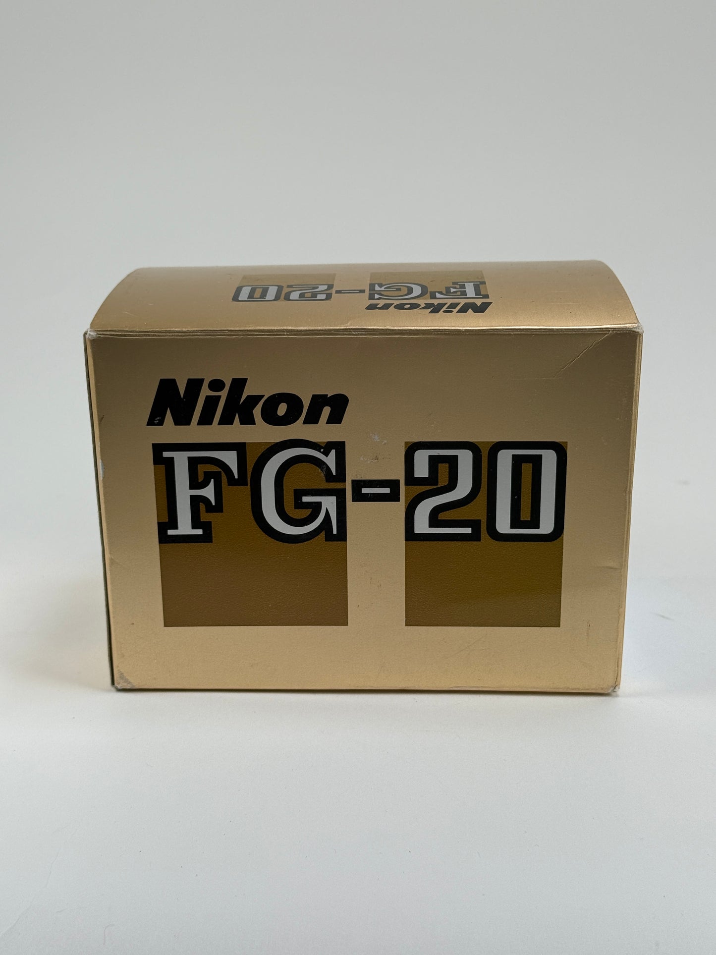 Mint in Box Nikon FG-20 Silver Chrome SLR 35mm Film Camera Body