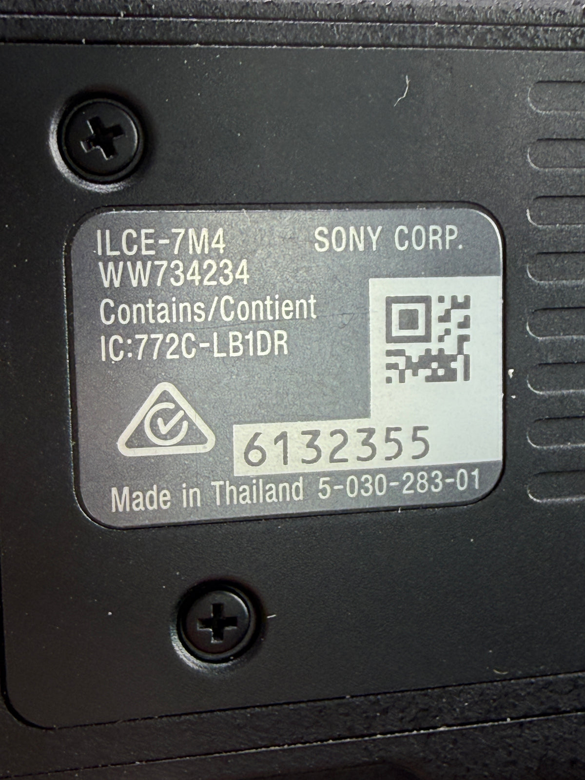 Sony Alpha A7 IV Mirrorless Digital Camera