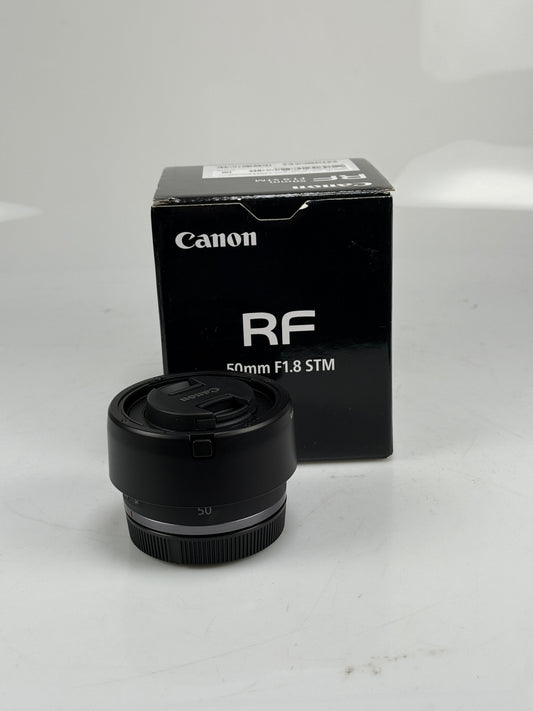 Canon RF 50mm f1.8 STM Lens