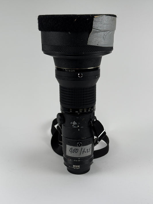 Nikon 400mm f3.5 ED ai Nikkor camera telephoto lens