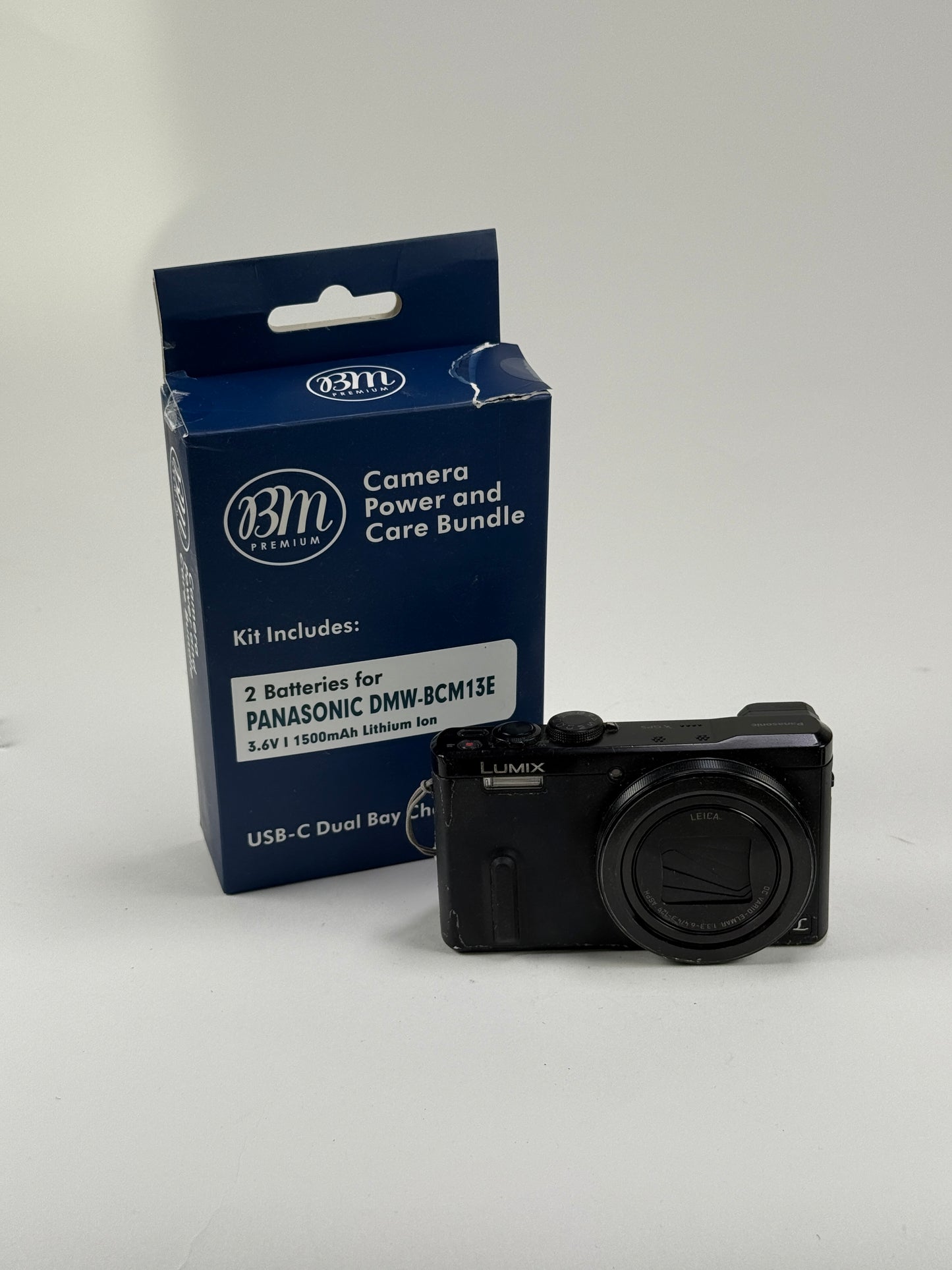 Panasonic Lumix ZS40 Digital Camera Black 18MP GPS 30x Zoom WiFi