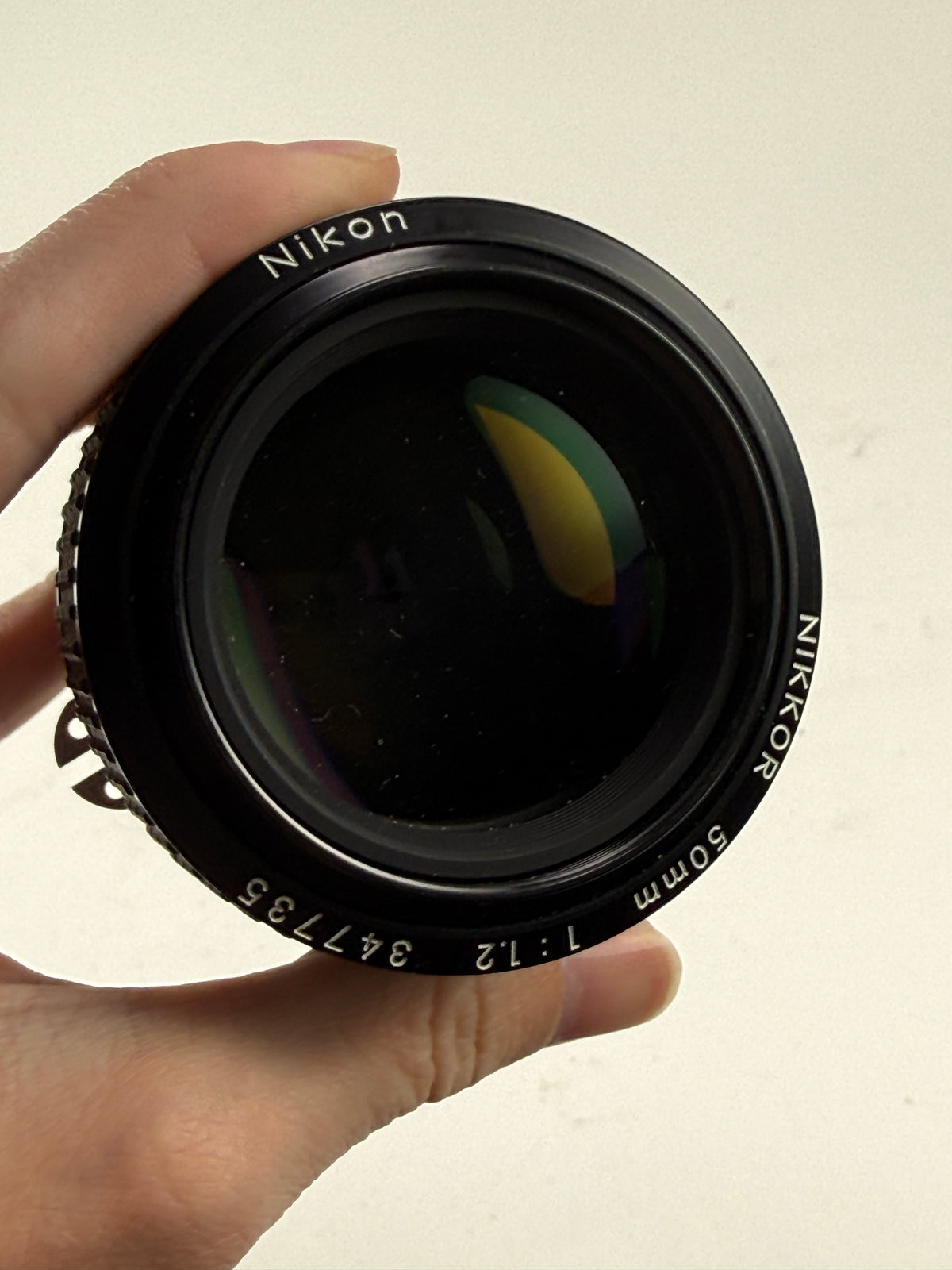 Nikon nikkor 50mm F1.2 MF ais Lens