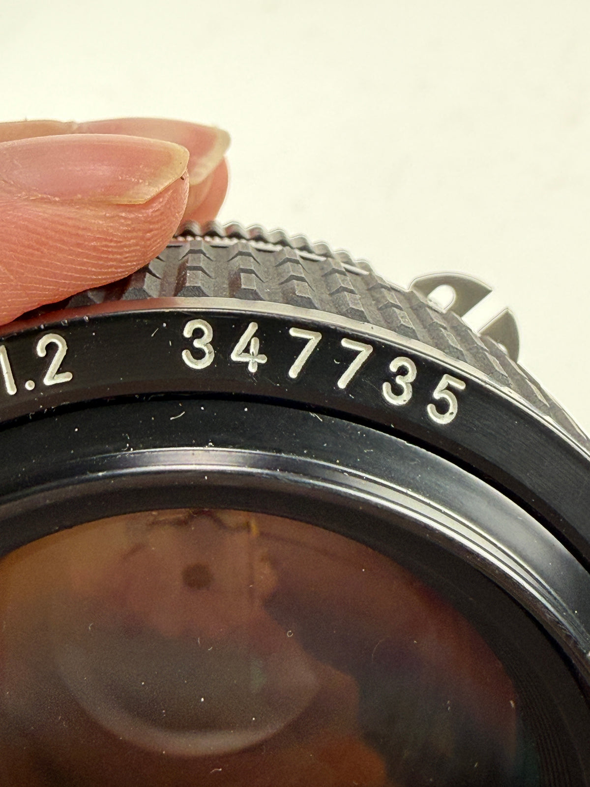 Nikon nikkor 50mm F1.2 MF ais Lens