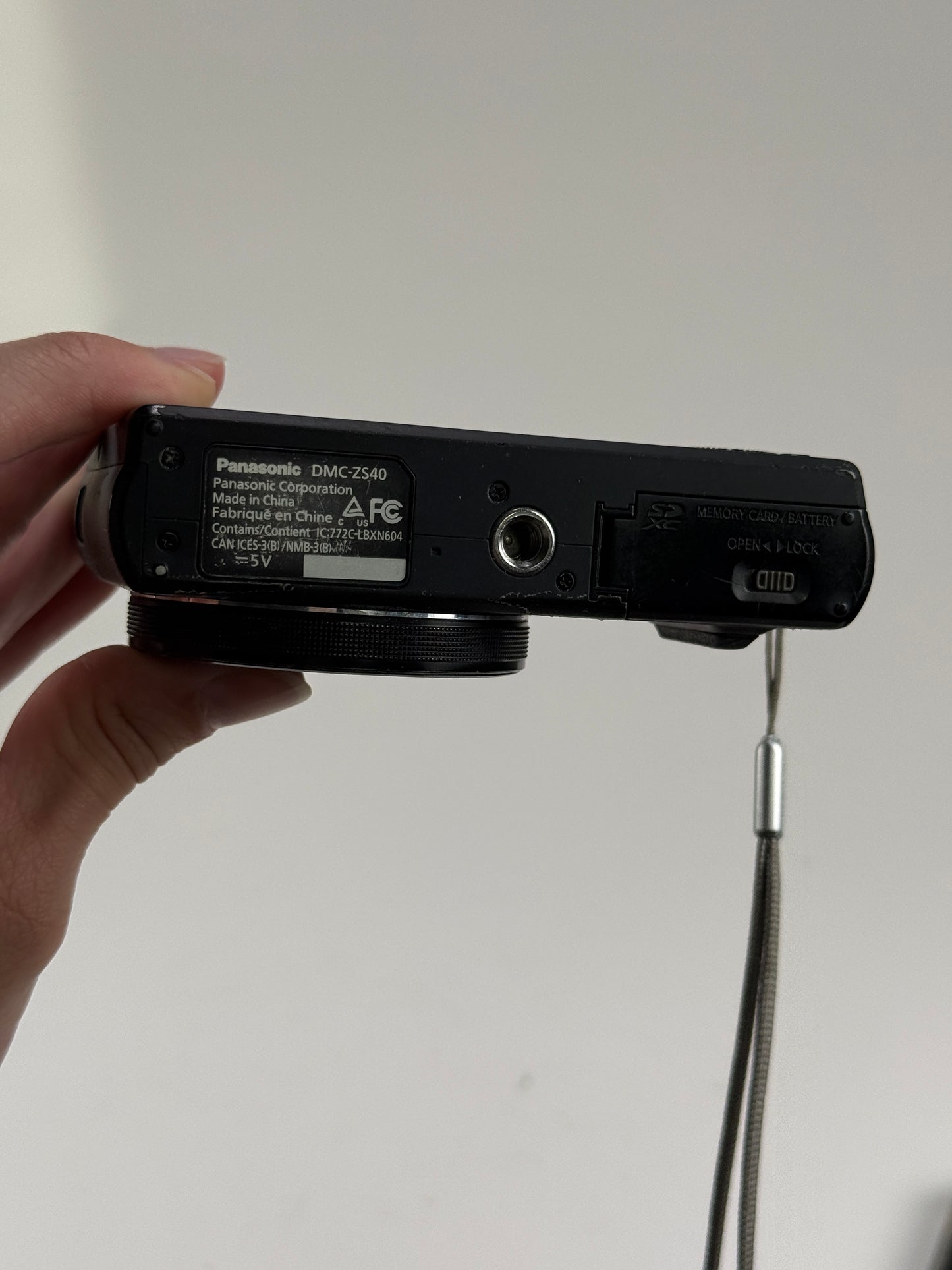 Panasonic Lumix ZS40 Digital Camera Black 18MP GPS 30x Zoom WiFi