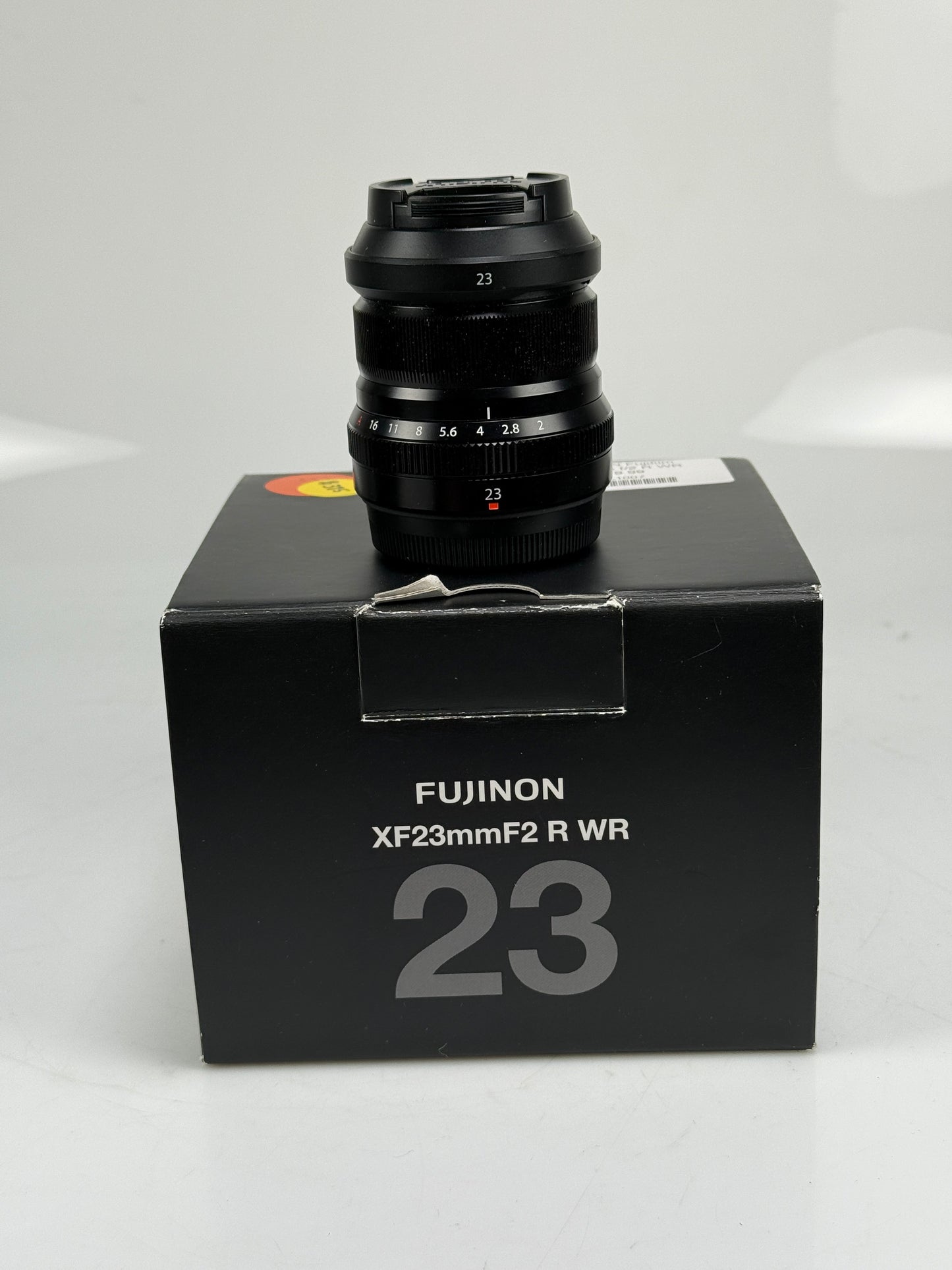 Fuji fujifilm XF Fujinon 23mm f2 R WR Super EBC Lens Black