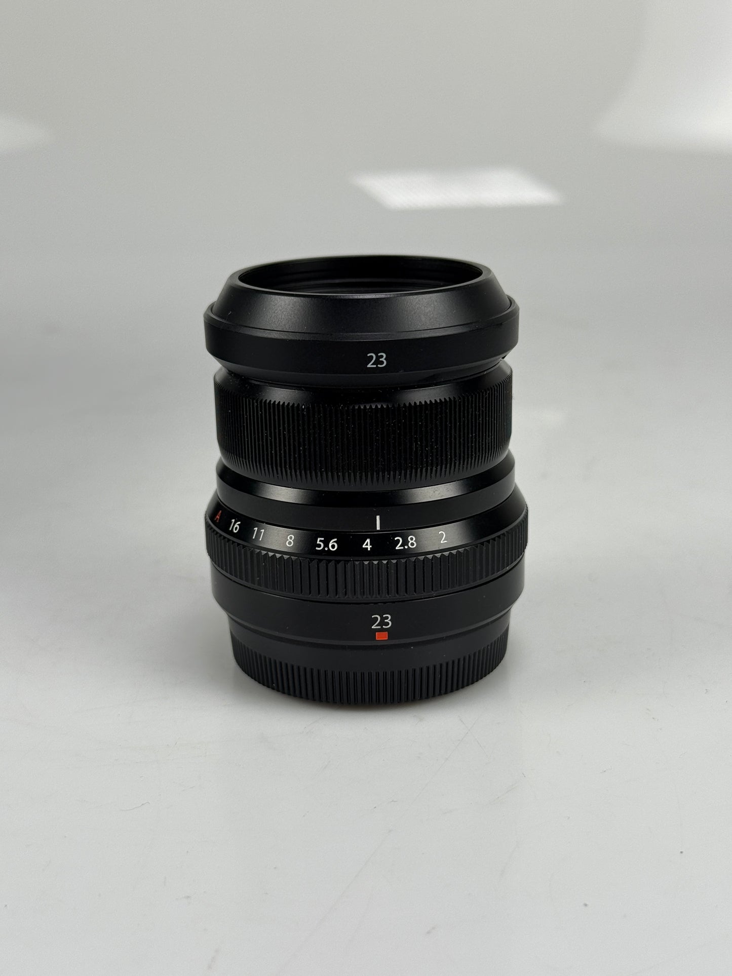 Fuji fujifilm XF Fujinon 23mm f2 R WR Super EBC Lens Black