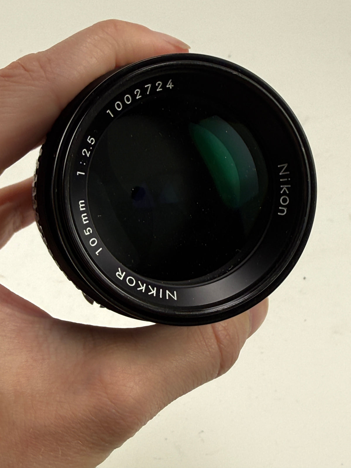 Nikon Nikkor 105mm f2.5 Ais Prime Manual Focus Portrait Lens