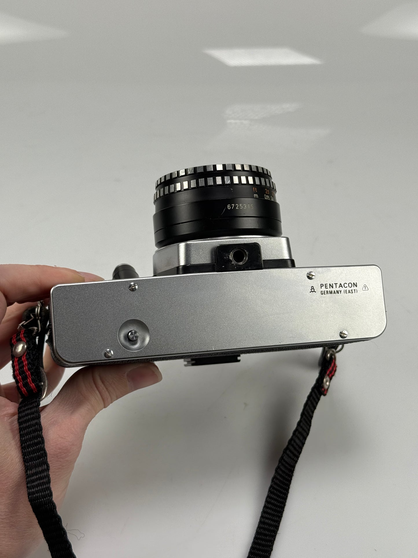 Praktica LB SLR Body (M42) with Domiplan 50mm Lens