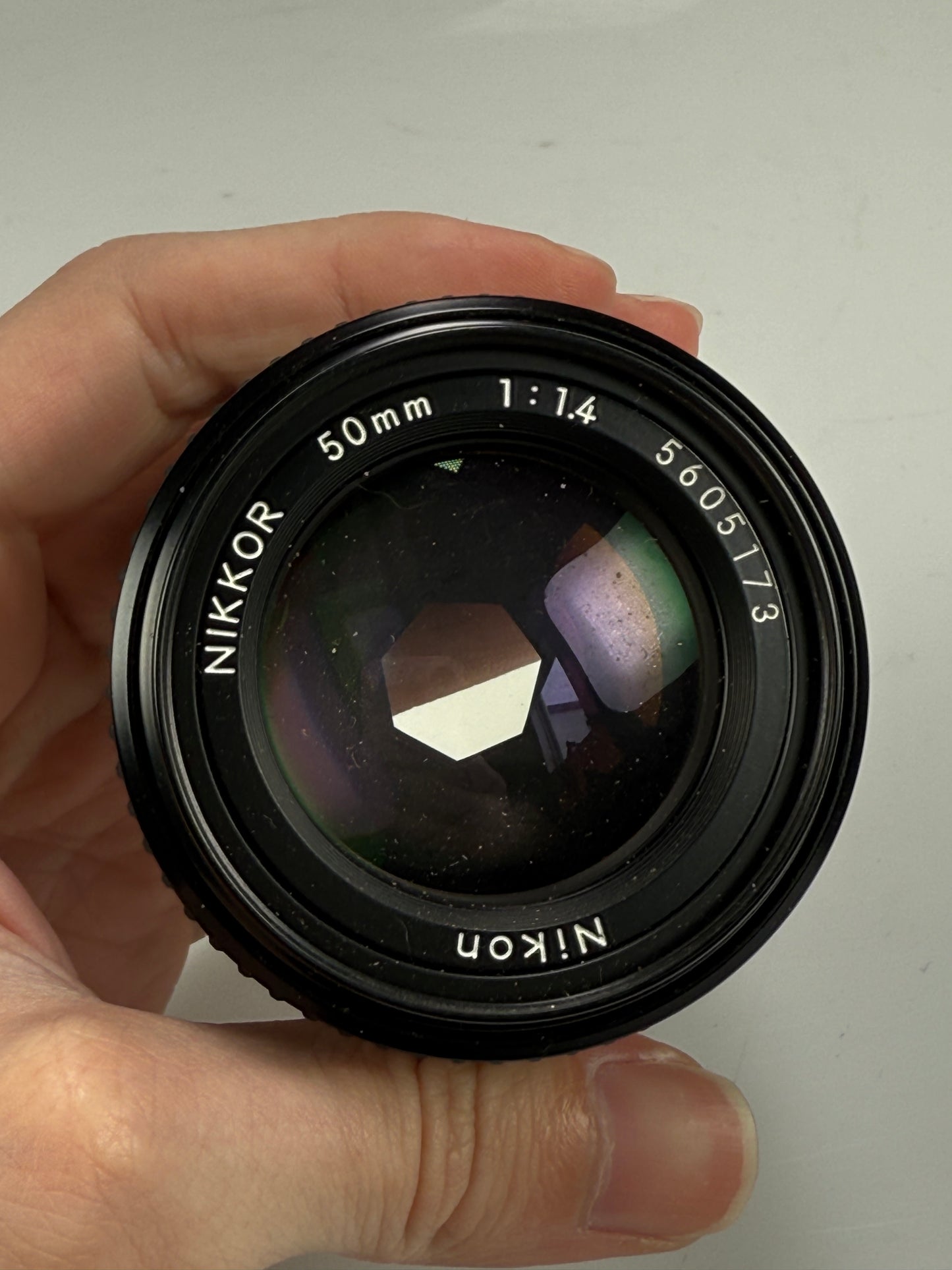Nikon Nikkor Ais 50mm f/1.4 Lens Prime SLR