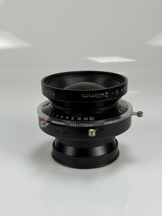 Calumet Caltar Type-S 240mm 5.6 Lens Copal 3 Shutter