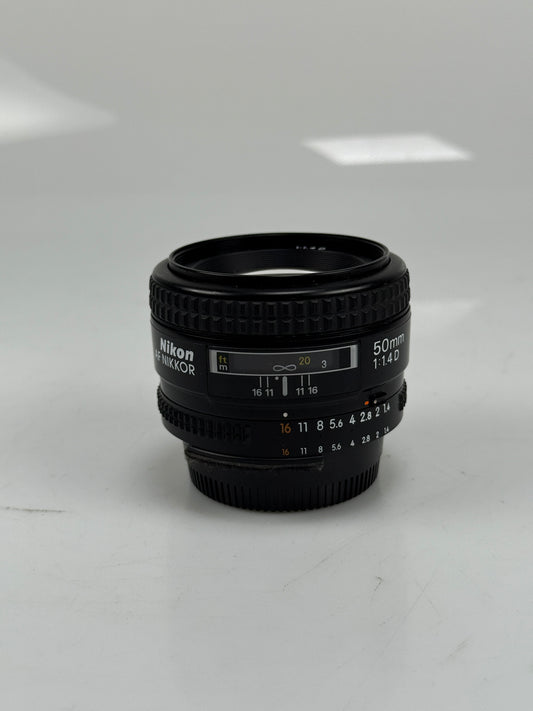 Nikon AF-D NIKKOR 50mm f1.4 D Standard Prime Lens 50/1.4