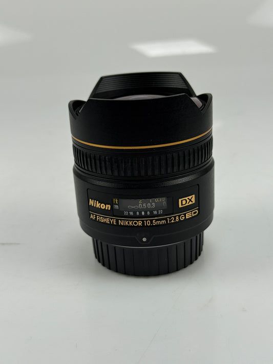 Nikon Nikkor AF 10.5mm f2.8 G ED DX Fisheye Lens