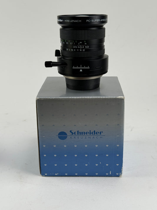 Schneider PC Super Angulon 2.8/28 Wide Angle Shift Lens Nikon F 28mm 2.8