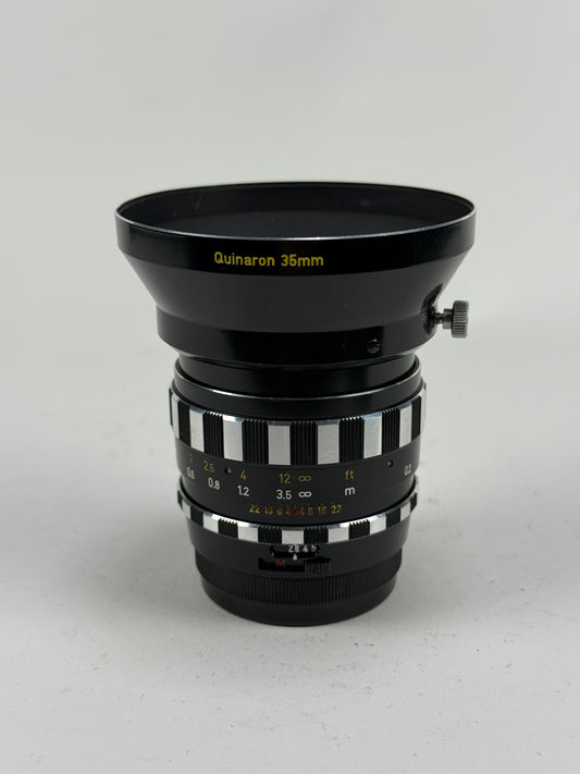 Steinheil 35mm f/2.8 Auto-D-Quinaron in M42  Mount