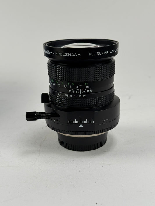 Schneider PC Super Angulon 2.8/28 Wide Angle Shift Lens Nikon F 28mm 2.8