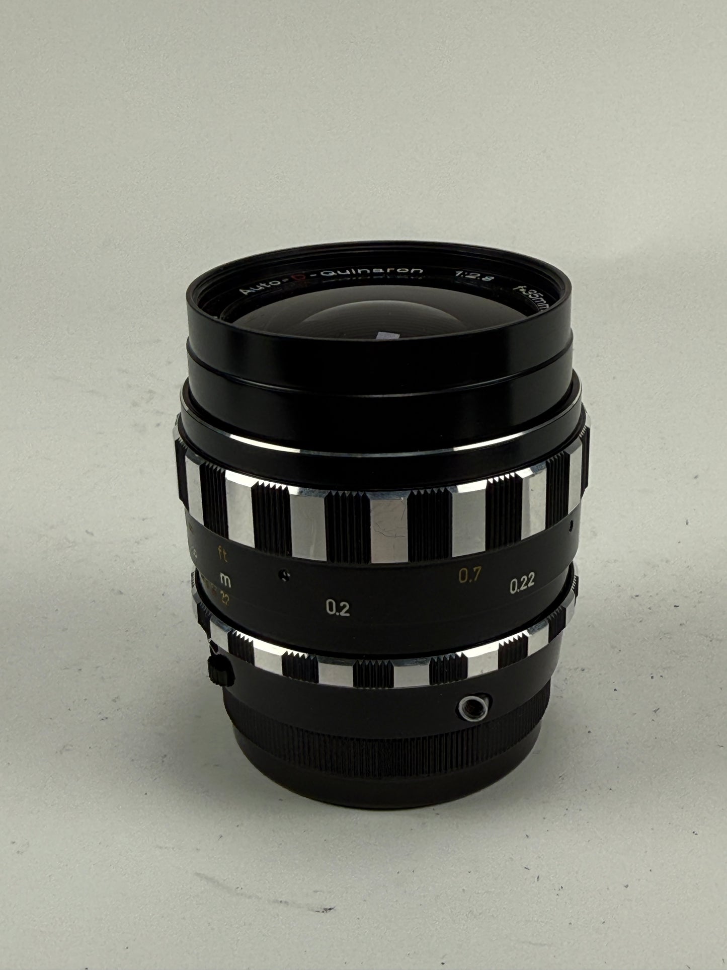 Steinheil 35mm f/2.8 Auto-D-Quinaron in M42  Mount