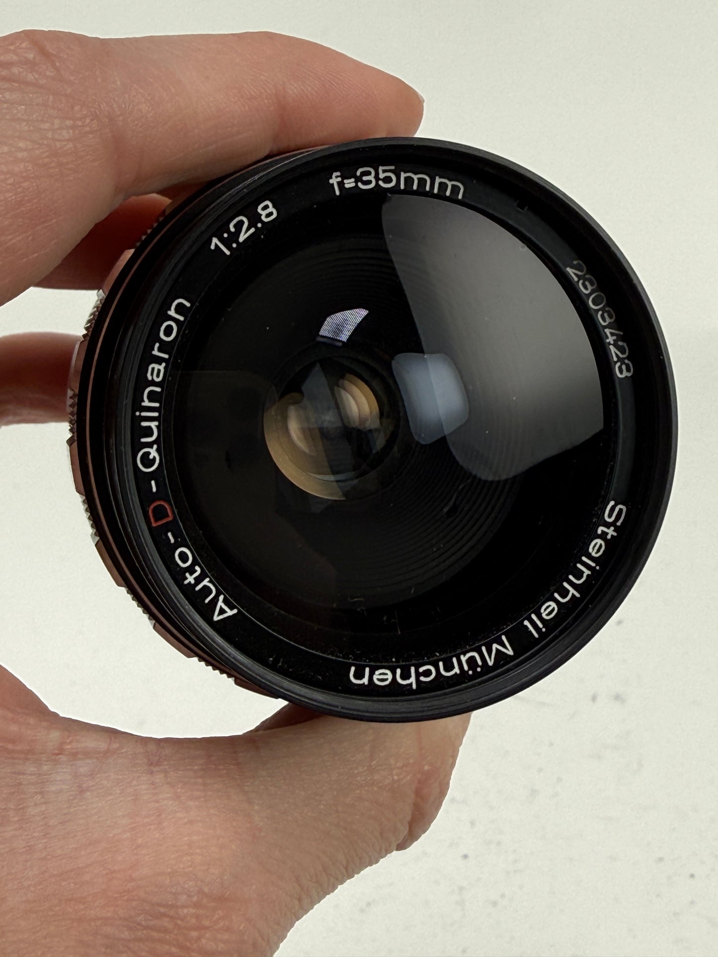 Steinheil 35mm f/2.8 Auto-D-Quinaron in M42  Mount