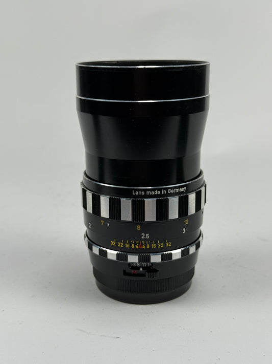 Steinheil Munchen Lens Auto-D-Tele-Quinar 135mm f2.8 for M42 Mount