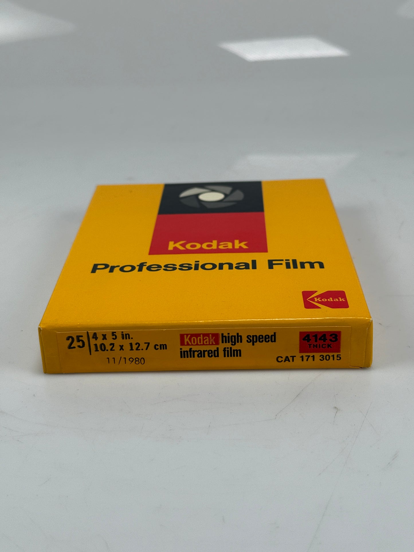 Expired 4x5 KODAK 4143 High Speed Infrared Large Format Film 25 Sheets 1980